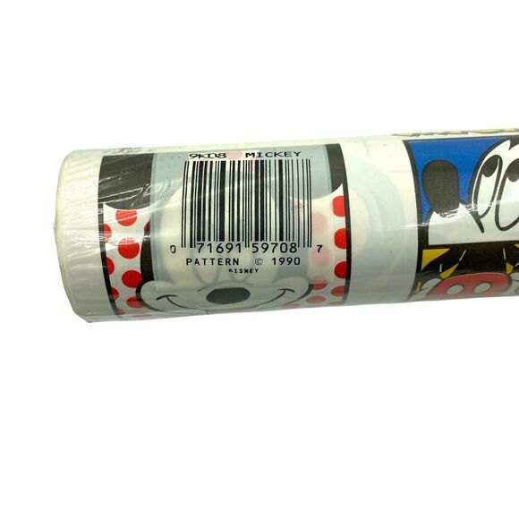 Mickey Mouse & Pals CONTACT PAPER Shelf Rubbermaid DISNEY 1990 36 Sq Ft Jumbo - Picture 4 of 8